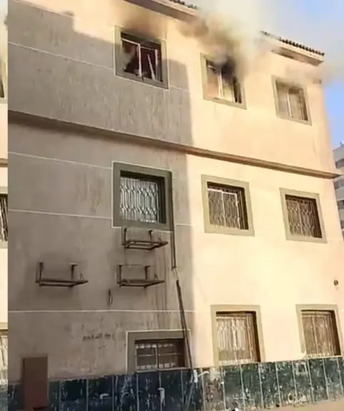 ماس كهربائي.. وراء نشوب حريق برئاسة حي شرق شبرا الخيمة والحماية المدنية تسيطر