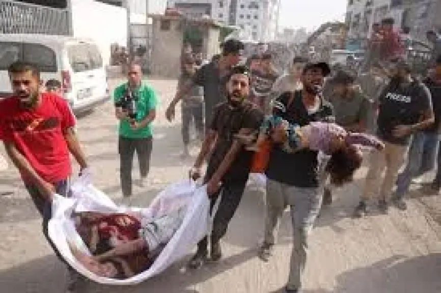 استشهاد عائلة مكونة من 8 أفراد في قصف طائرات الاحتلال الإسرائيلي