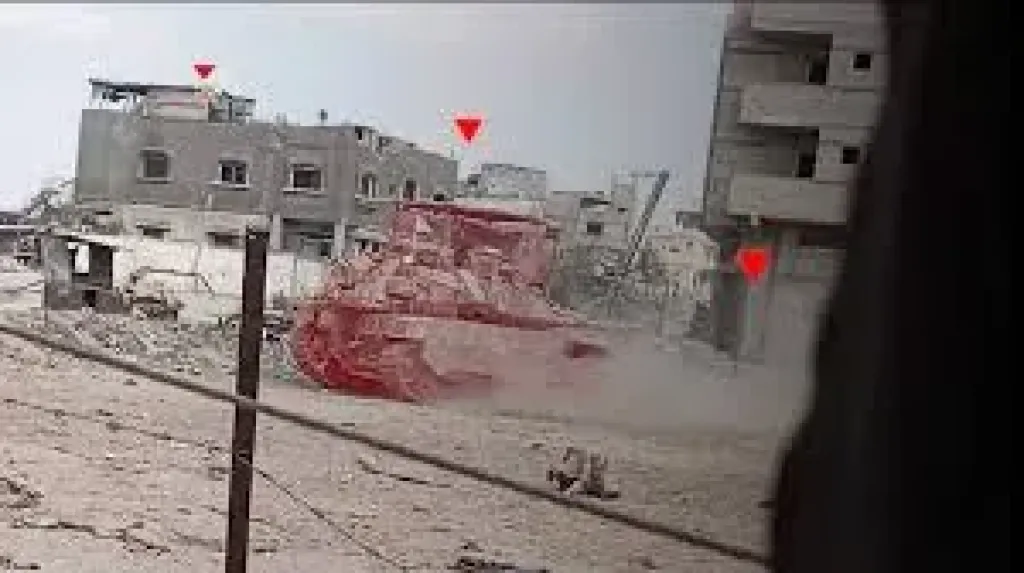 استهداف موقع قيادة لجيش الاحتلال شرقي مدينة غزة
