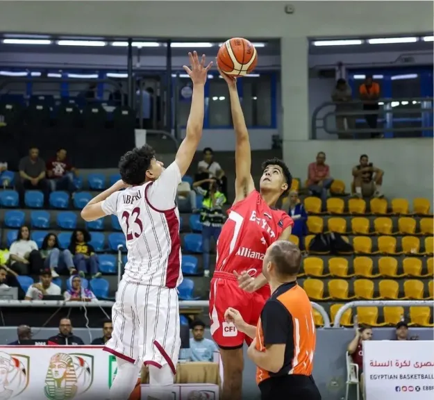 منتخب الناشئين يفوز على قطر في  البطولة العربية لكرة السلة