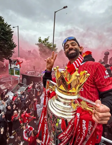 محمد صلاح لجماهير ليفربول: ”هدفنا الفوز دائمًا”