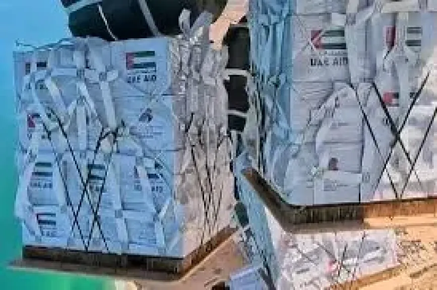 الإمارات تنفذ الإنزال الجوي الـ 70 للمساعدات في قطاع غزة