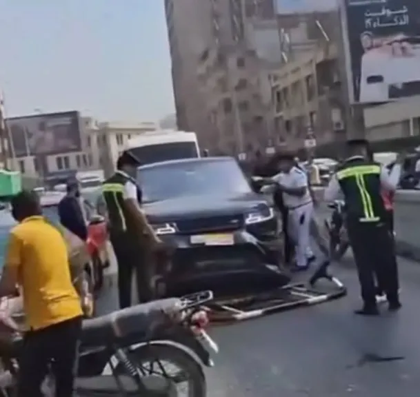 تفاصيل ضبط خليجي صاحب السيارة الفارهة المتسبب في حادث كوبري أكتوبر