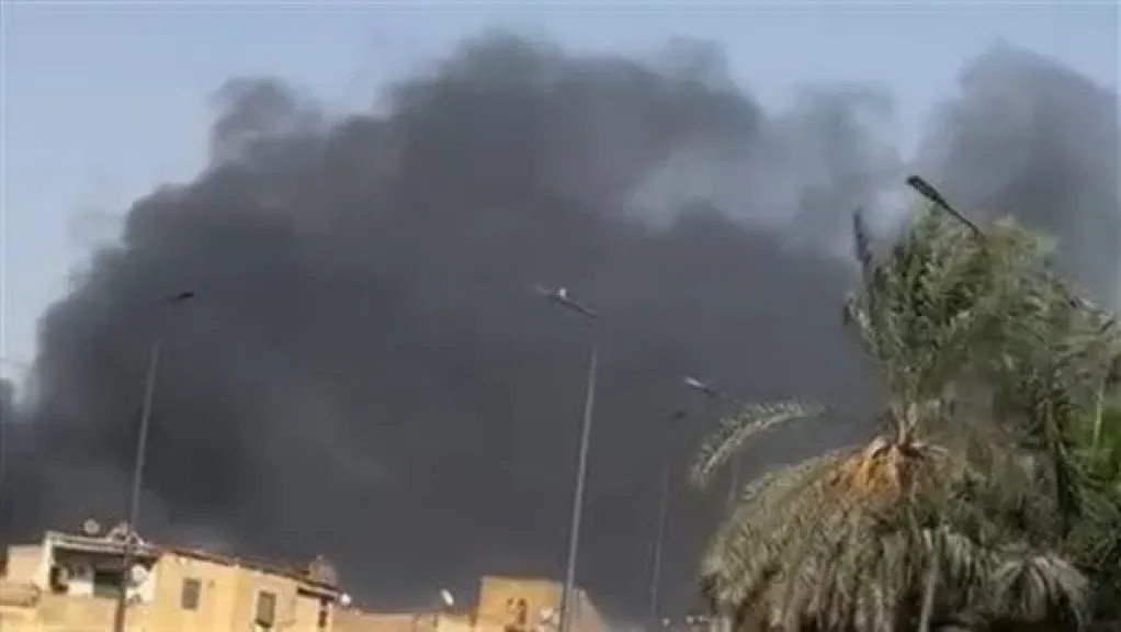 حريق ضخم وانفجار أسطوانة بوتاجاز بسوق الترجمان في بولاق أبو العلا.. صور