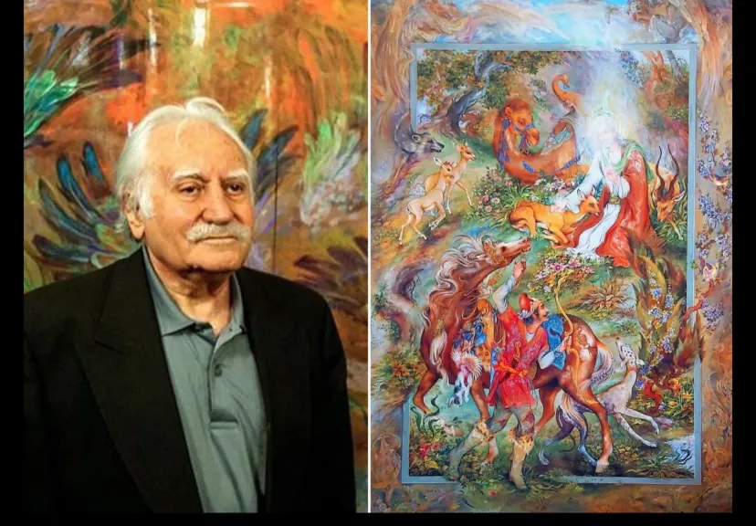 محمود فرشچیان… رحيل رائد الإبداع في فنون الرسم الإيراني