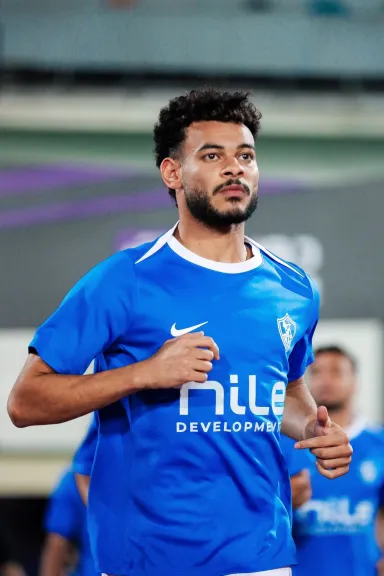 تفاصيل إصابة نبيل عماد دونجا في مباراة الزمالك والمقاولون
