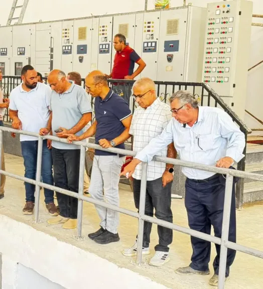 رئيس جهاز مدينة القاهرة الجديدة يتفقد محطة صرف صحي رقم 12 بالتجمع الثالث