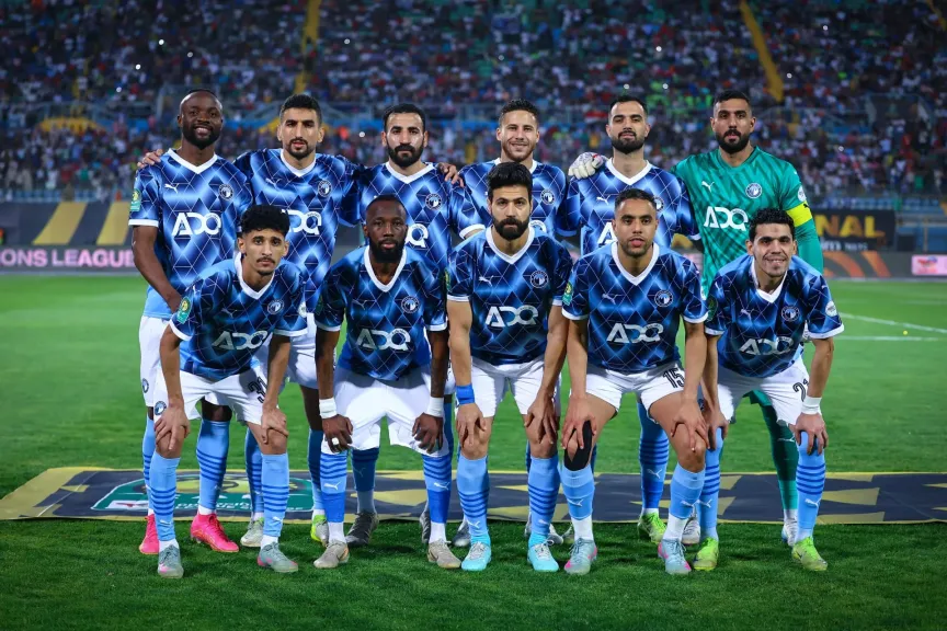 تشكيل بيراميدز في مواجهة المصري