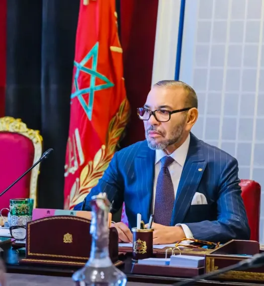 ملك المغرب يأمر بإرسال 100 طن من المساعدات الإنسانية الإضافية لقطاع  غزة