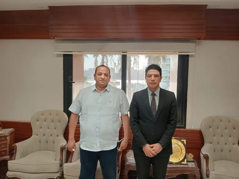 نائب محافظ سوهاج يستقبل رئيس جهاز مدينة سوهاج الجديدة