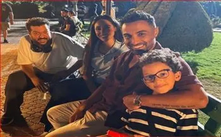 ”ابن النادي” قريبًا على شاهد.. أحمد فهمي يشارك متابعيه كواليس المسلسل