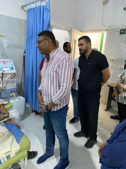 وكيل صحة البحر الأحمر في زيارة مفاجئة لمستشفى سفاجا المركزي لمتابعة جودة الخدمات الطبية