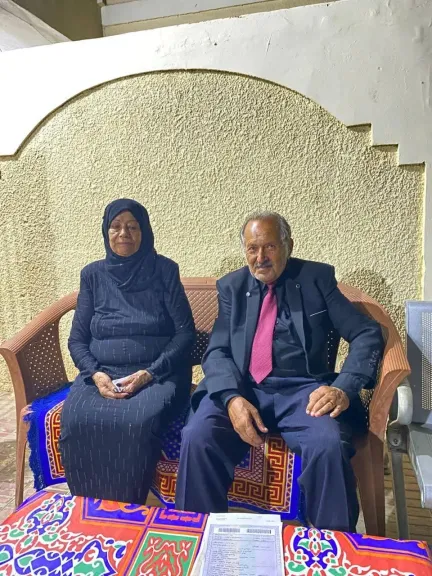 زواج بعد السبعين في دار مسنين بالمنوفية وسط أجواء من البهجة