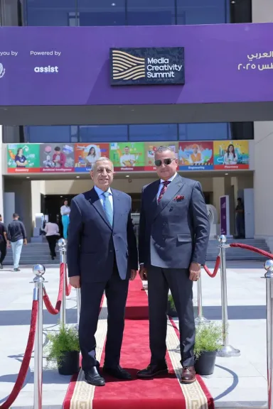 خالد مبارك : يشيد بدور الأكاديمية العربية للعلوم والتكنولوجيا بمدينة العلمين  في دعم التعليم والتنمية