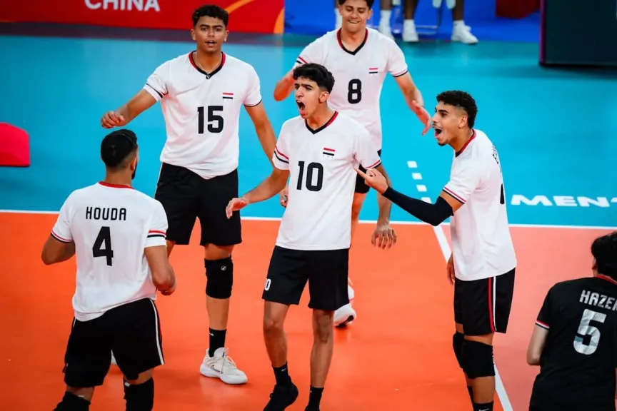 منتخب مصر للشباب يهزم تايلاند في بطولة العالم للكرة الطائرة بالصين