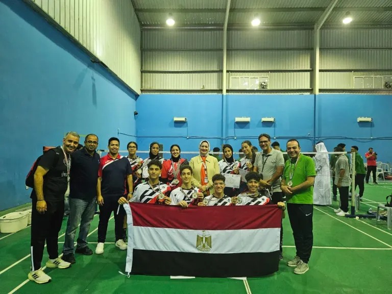مصر تحصد فضية الريشة الطائرة بالبطولة العربية المدرسية بالأردن