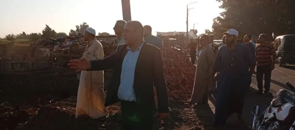 حملة إزالة مكبرة للتعديات على الأراضي الزراعية بزفتى