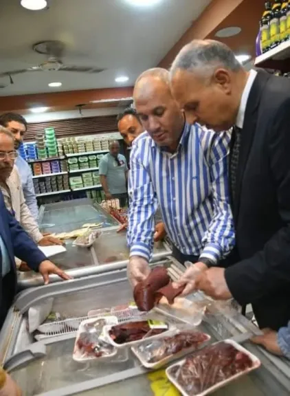 ضبط أكثر من طن منتجات حيوانية فاسدة خلال 4 أيام بالغربية.. وحملات مكبرة لحماية المستهلك