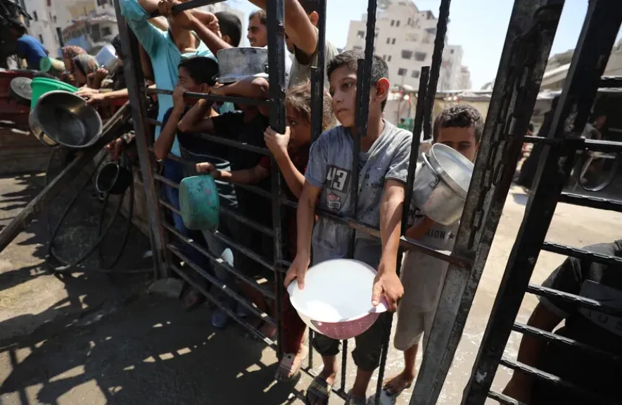 صورة المجاعة في غزة