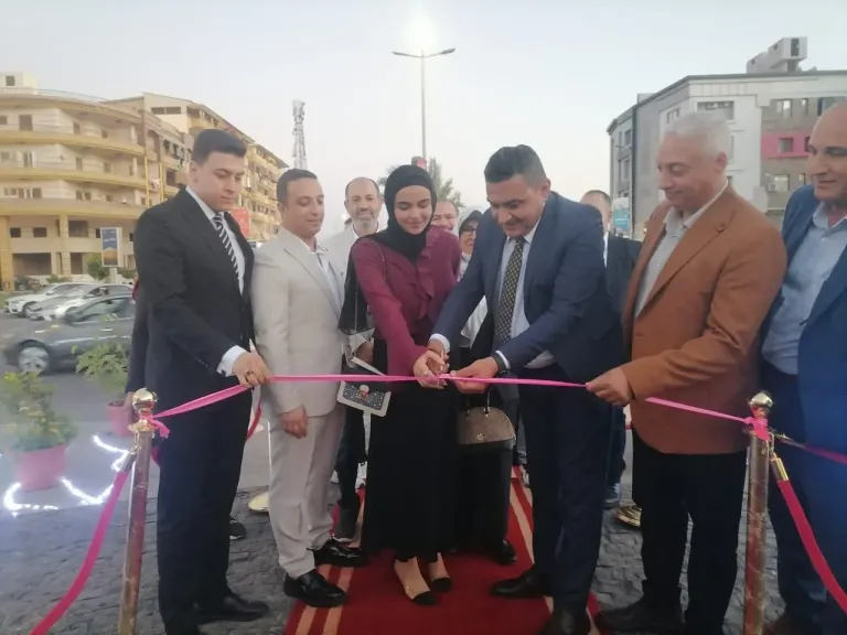 رئيس جهاز مدينة دمياط الجديدة يشهد افتتاح ميدان الدكتور باسم فاضل بعد تطويره