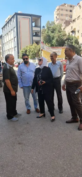 مدير «تعليم القاهرة» تتفقد عدد من المدارس والمواقع الإنشائية بالمرج.. وتؤكد: توفير منظومة تعليمية متميزة