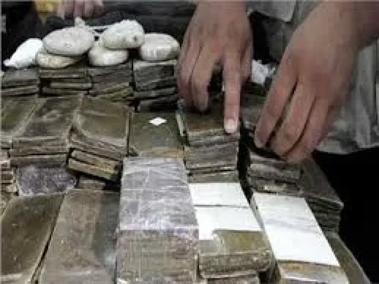 ”30 طربة حشيش وآيس وسلاح ناري.. حصيلة سقوط تاجري كيف بشبرا الخيمة”