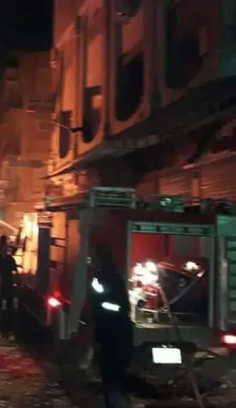 حريق داخل شقة سكنية بمنطقة محب بالمحلة الكبرى