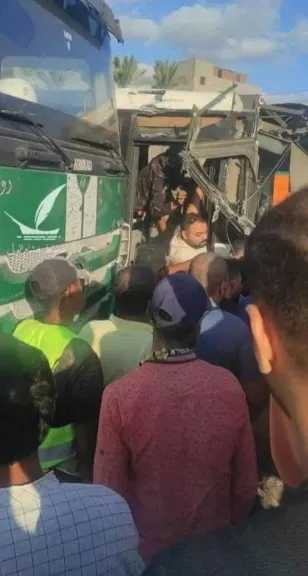 تصادم مروع على الطريق الدائري بقليوب.. تريلا تدهس ميكروباص وإصابات خطيرة