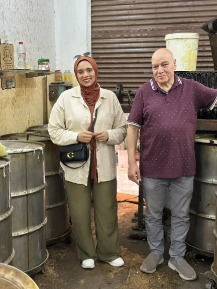 من العصر العثماني وعمرها 150 عامًا..حكاية أقدم سرجة تاريخية بالبحيرة لعصر الزيوت والطحينة