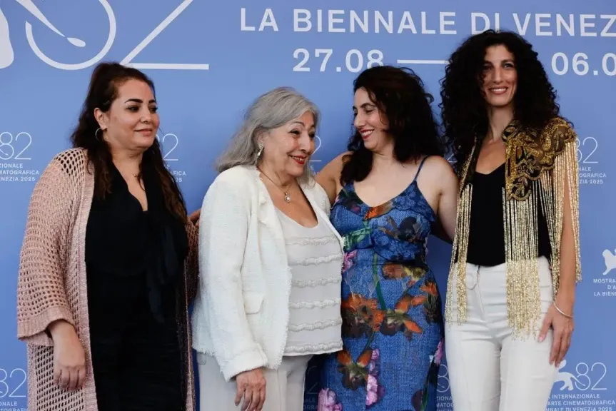 استقبال مؤثر لفيلم بابا والقذافي في عرضه العالمي الأول بمهرجان فينيسيا السينمائي