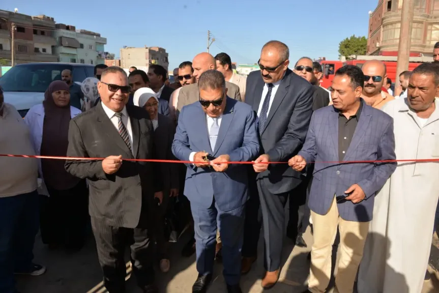 محافظ الدقهلية يفتتح مجزر دكرنس المطور بتكلفة 30 مليون جنيه