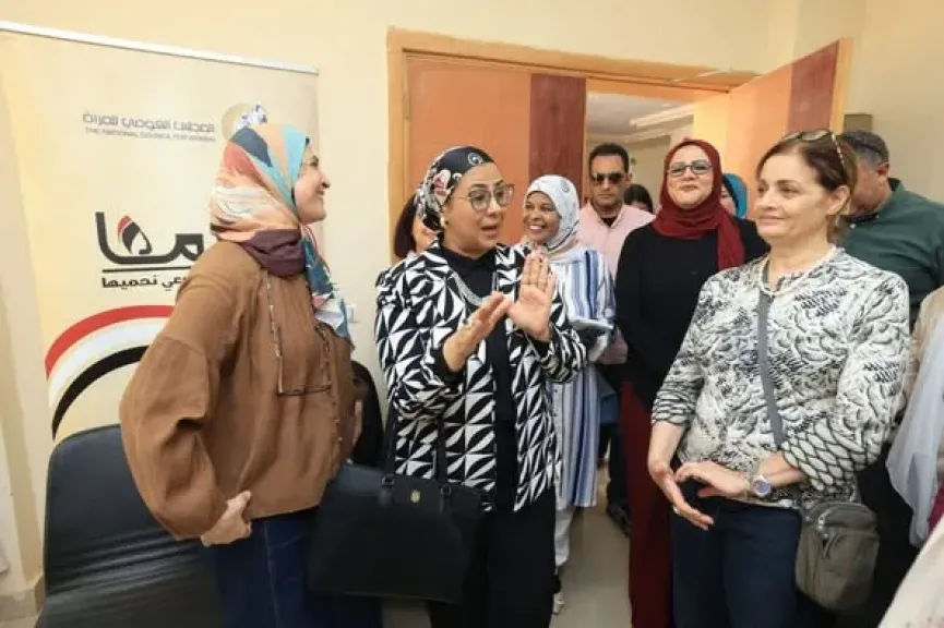 المجلس القومي للمرأة ينظم عدد من الندوات التوعوية تحت شعار ”معا....بالوعي نحميها ” بمدينة شلاتين