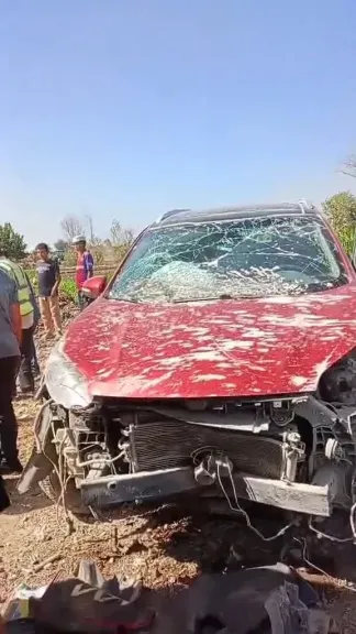 إنقلاب مروع لسيارة من أعلى طريق شبرا–بنها الحر يصيب 3 أشخاص