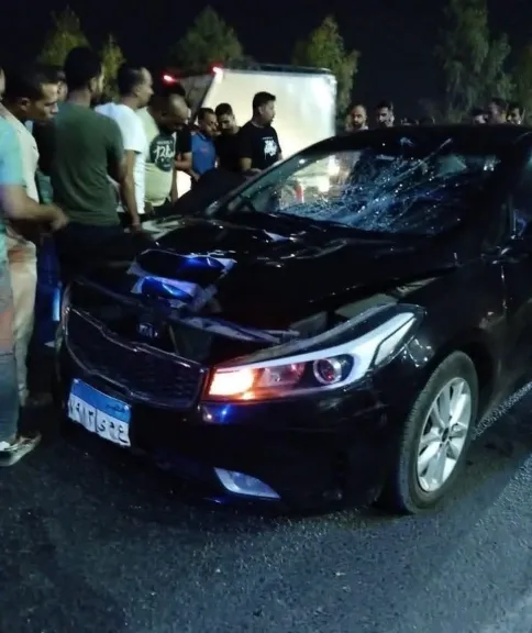 حادث مروع على طريق المحلة – طنطا.. سيارة مسرعة تدهس سيدة مجهولة الهوية