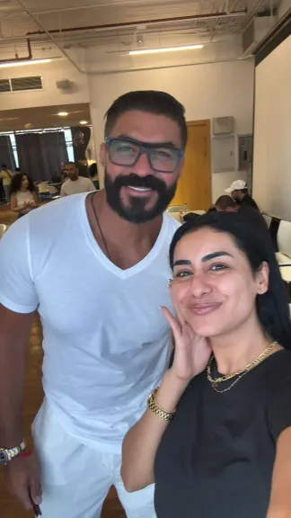 نانسي صلاح وخالد سليم 