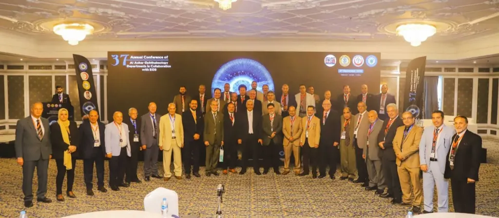 نائبا رئيس جامعة الأزهر يفتتحان المؤتمر 37  لـ طب وجراحة العيون بالقاهرة وأسيوط ودمياط