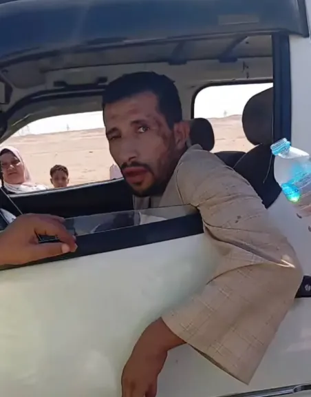 واقعة طريق الفيوم - القاهرة.. سائق يفقد الوعي إثر إجهاد شديد