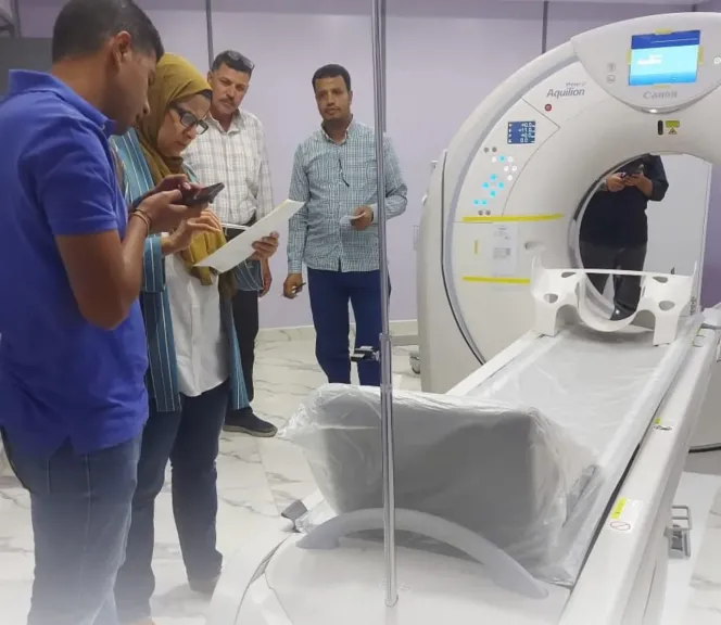 لتعزيز جودة التشخيص الطبي.. تزويد مركز أورام دمنهور بجهاز أشعة مقطعية متطور