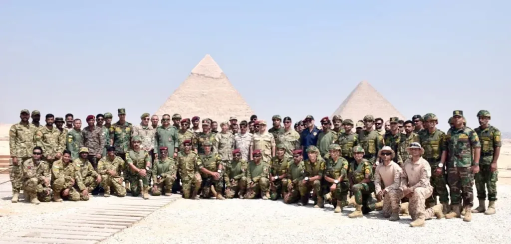 أنشطة مكثفة للتدريب المصري الأمريكي المشترك النجم الساطع 2025