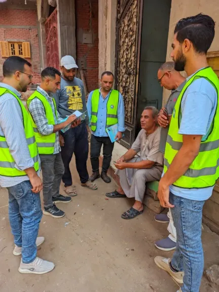استطلاع ميداني لآراء المواطنين ببسيون عن جودة خدمات المياه والصرف الصحي