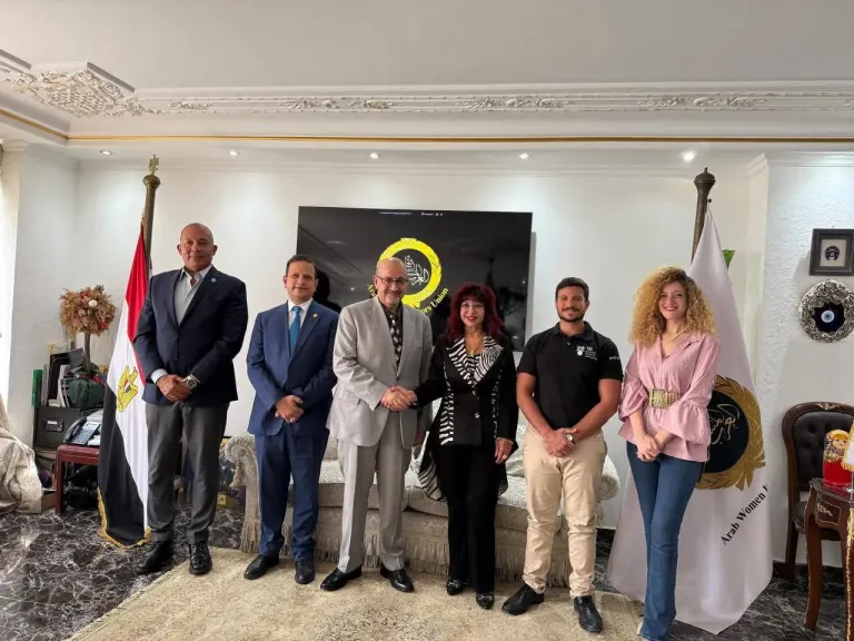 اتحاد المستثمرات العرب يستقبل وفد مكتب  منظمة الصحة العالمية بمصر ..ويبحث دور المجتمع المدنى فى الصحة الشاملة