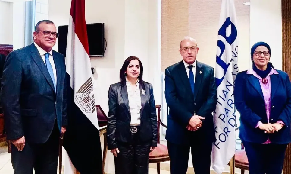 الأمين العام المساعد للجامعة العربية مدير عام الصندوق العربي للمعونة الفنية للدول الإفريقية يلتقي مدير عام الوكالة المصرية للشراكة من أجل التنمية