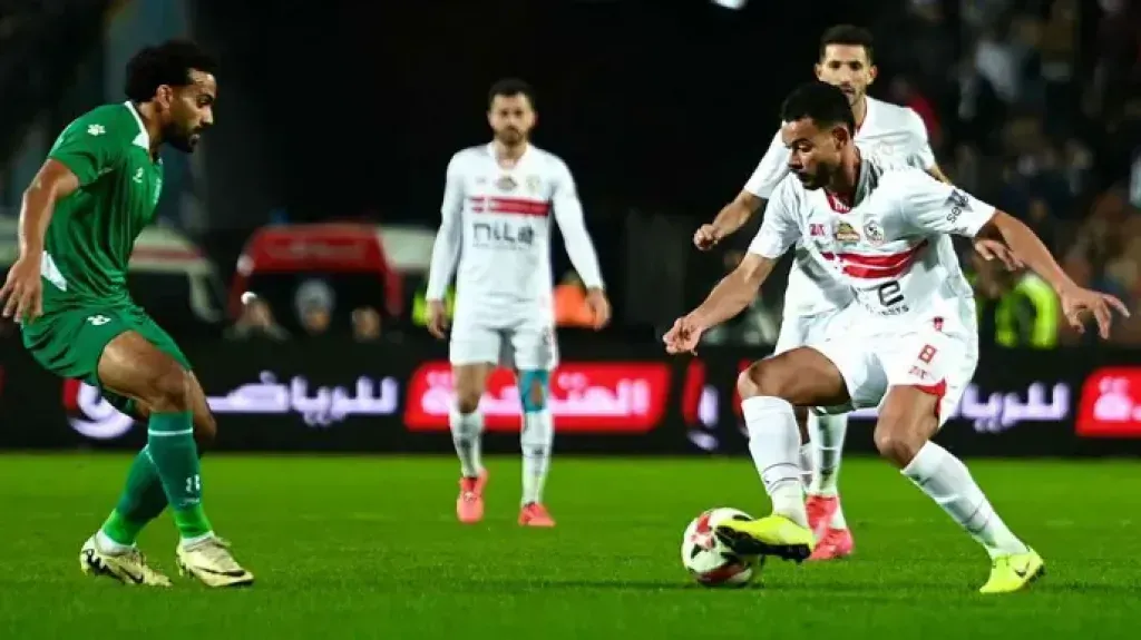 الزمالك يتصدر الدوري بعد هزيمة المصري بثلاثية نظيفة