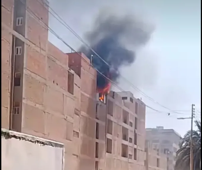 السيطرة على حريق في شقة سكنية بالمنوفية
