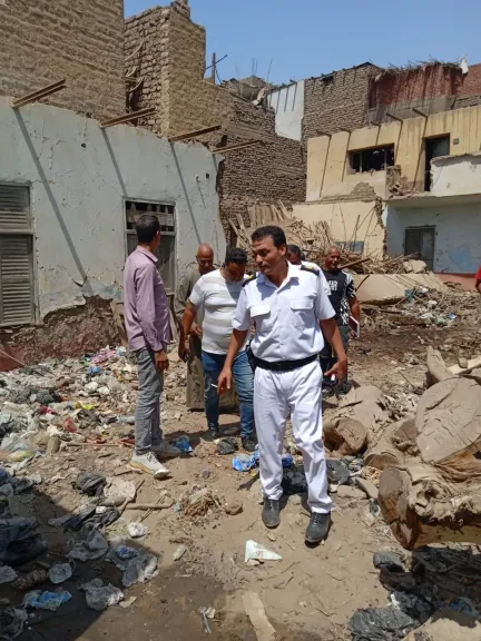 السيطرة على حريق داخل مدرسة الشطبية الإعدادية القديمة في قنا