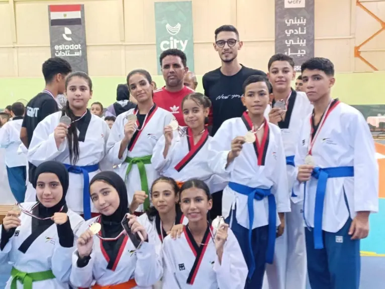 أبطال الغربية يحصدون 10 ميداليات في بطولة الجمهورية للبومزا المؤهلة لكأس مصر