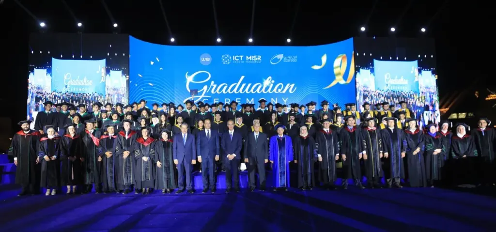 ”ICT Misr” تهنئ طلاب الدفعة الأولى من جامعة مصر للمعلوماتية