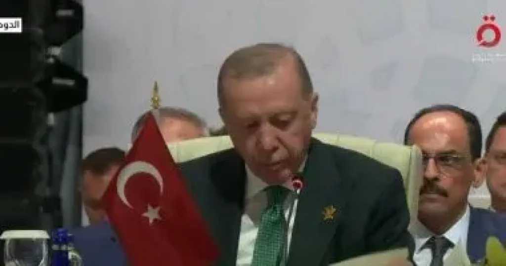 أردوغان: يجب ردع إسرائيل بتكثيف وتيرة العقوبات عليها تحت سقف القانون الدولي