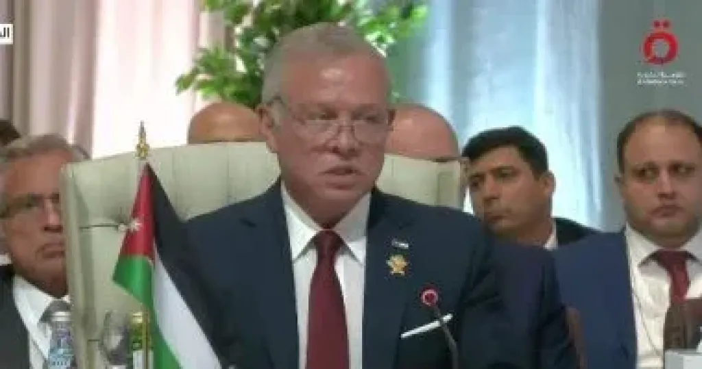 الملك عبد الله الثاني عاهل الاردن