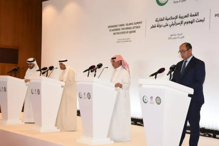 السفير حسام زكي : قمة الدوحة عكست رسالة تضامن مع قطر واكدت ان الموقف العربي الإسلامي متماسك في وجه العدوان الاسرائيلي